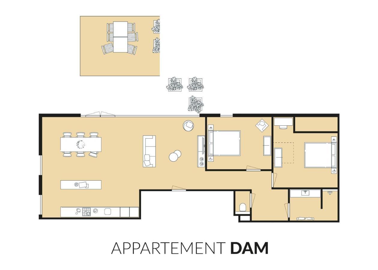 Dock Hotel Stellendam Kültér fotó